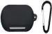 Boogeyman boAt Airdopes 441 Protective Soft Silicone Buds Case Cover Shockproof Pouch with Keychain Hook Supports Wireless Charging Black