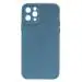The Hatke Back Cover for Cosmic Blue Spazy Silicone Case for Apple iPhone 12 Pro