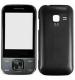 Imbi Black Plastic Full Panel For Samsung C3752 Duos