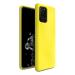 LIRAMARK Liquid Silicone Soft Back Cover Case for Samsung Galaxy S20 Ultra / S20 Ultra 5G (Yellow)