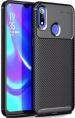 Wellchoice Back Cover for Realme 3, Realme 3i (Black, Grip Case)