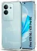 XOVO Back Cover for Vivo V29, Vivo V29 Pro 5G (Transparent, Dual Protection, Pack of 1)