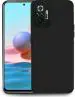 XOVO Back Cover for Redmi note 10 PRO Max (Black, Dual Protection, Silicon, Pack of 1)