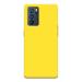 MobiEra Oppo Reno 6 Pro Plain Yellow Color Design Plastic Hard Case Cover