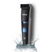 NOVA NHT 1059 Digital Waterproof Trimmer 200 min Runtime 40 Length Settings  (Grey)