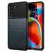 Spigen Slim Armor Metal Slate Polycarbonate and Thermoplastic Polyurethane Back Cover Case Compatible with Samsung Galaxy S21 FE 5G