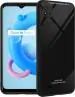 Aviaaz Realme C11 2021 Shockproof TPU Bumper Black Glass Back Cover