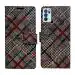 A D Enterprises Check Flip Cover for Oppo Reno6 Pro 5G | Magnetic Case | Shock Absorbent | Flip Cover Oppo Reno6 Pro 5G