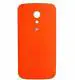 Imbi Orange Fiber Glass Back Panel For Moto G2 / Motorola Moto G
