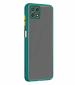 Samsung A22 Green Silicon Light Matte Finish Mobile Back Case 20.3 x 12.7 x 10.2 cm
