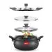 Pigeon Super Cooker and Gas stove Compatible 5 L Induction Bottom Pressure Cooke