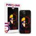 PROSKINS Dark Shadow 3D Textured Mobile Back Skin/Sticker Only for Vivo X80 Pro
