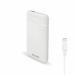 ERD PB-130 Li-Polymer 25W PD+QC Power Bank, 10000mAh Single Input Ports, Compatible with Smartphones, Smart Watches, Neckbands & Other Devices, White
