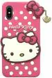 Aviaaz Apple iPhone XS Hello Kitty Pink Silicon Back Cover