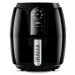 INALSA Crispy Fry Digital 1200W, 2.4L Air Fryer with Smart Rapid Air Technology| Digital Display|Preset Menu| Timer Selection and Fully Adjustable Temperature Control, Black & Silver