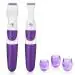 Painless 2 in 1 Womens Shaver for Pubic Hair Wet & Dry Bikini Trimmer