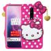 Clickaway Pink Silicone Hello Kitty Back Cover Case For One Plus 7 Pro