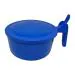 Sahyog Wellness PVC Slovia Spitting Mug with Lid Sputum Pot with Plastic Cover,100 ML (Blue)