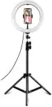 Webilla 12 Inch Selfi Ring Light With Tripod Stand And Phone Holder, 12 Inch Dimmable Led Ring Light With 3 Light Modes Brightness Level
