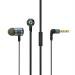 Urban Audio Black C5 Wired in-Ear Headset with Tangle-Free Cable & Mic