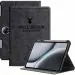 ProElite Case Cover for OnePlus Pad 2 12.1 inch Case, Deer Flip case Cover for OnePlus Pad 2 12.1 inch Tablet with Holder [Auto Sleep Wake Feature], Black