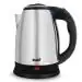 Indo 1.8 Ltr Multi Cook Kettle with light Indicator | 1500 Watts | Stainless Steel | Cordless Serving| 360 Detachable Base | Ideal for Boiling milk, Tea, Coffee, Eggs, Maggie, (Silver & Black)