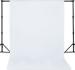 Cam Cart Photography Studio Backdrop for Event Shoot and Vedio Recording (8 X 9 ft , White)