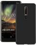 XOVO Back Cover for Nokia 6.1 (Black, Dual Protection, Silicon, Pack of 1)
