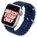 RUPELIK (49mm Ocean Strap Blue) Ocean Silicone Strap Band Compatible with Apple Watch Strap Size 49mm 45mm 44mm 42mm Strap Men Women for iWatch Strap Series Ultra 8 ,7 ,6 ,5 ,4 ,3 ,2 ,1 ,SE iWatch strap (Blue)