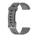 LIDDU Silicone Smart Watch Strap for Lenovo HX06 (Black)