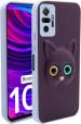Mcase Rubber, Silicon Purple Back Cover For XiaMcasei Redmi Note 10 Pro