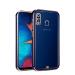Sonty Samsung Galaxy A30 Blue Plastic and Thermoplastic Polyurethane Anti Fingerprint Mobile Back Cover