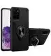 UNILORD Samsung Galaxy S20 Plus Black Polycarbonate 360 Protection Ring Holder Stand Case D5 Tough Armor Bumper Back Cover