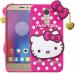 Cloudza Lenovo K6 Power Pink and White silicon Scratch Resistant Mobile Back Cover