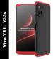 CarryWrap Front & Back Case for Vivo Y21, Vivo Y33s (Red, Dual Protection, Pack of: 1)