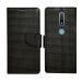 A D Enterprises Net Black Flip Cover for Nokia 2.4 | Magnetic Case | Shock Absorbent | Flip Cover Nokia 2.4