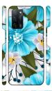 YAPZONE | Floral Blue | Designer Printed Hard Back Cover for Oppo A16 / A16s / Oppo A53s 5G Premium & Attractive Case for Your Smartphone