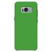 MobiEra Samsung Galaxy S8 Plain Green Design Plastic Hard Case Cover