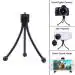 JSTBUY LABEL Flexible Metal and Rubber Tabletop Tripod Stand for Digital Camera, Smartphone and Mini Projector