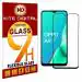 Kite Digital Oppo A9 (2020) Black 5D/6D/11D Premium Tempered Glass Screen Protector Slim 9H Hard 2.5D (Pack of 2)