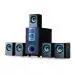 Truvison TV-5055BT 5.1 Channel Multimedia Speaker System| Home Theatre System Black & Blue.