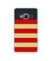 Casotec Multicolor Lines Design Printed Silicon Soft TPU Back Case Cover for Samsung Z2