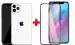 eZell IPHONE 11 PRO MAX (2N1) Combo Pack FULL TEMPERED GLASS + Back Screen Protector By Tel, Ultra clear, 3D Carbon Fiber Ultra-Thin, & Full Glue Tempered + Back Cover Mobile Screen protector