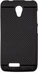 Vakibo Reliance Jio Lyf Flame 6 Black Rubber, Silicon Grip Case Back Cover