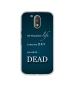Casotec Fact of Death Design Printed Silicon Soft TPU Back Case Cover for Motorola Moto G4 Plus