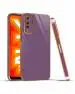 Mr. Case Vivo Y20 and Vivo Y12s Purple Silicone Flexible Back Cover Case