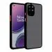 RUPELIK OnePlus 9R Black Polycarbonate Shockproof Smoke with Camera Protection Case Cover|FLIP CPOVER| MOBILE COVER| BACK COVER| MOBILE CASE| FLIP COVE