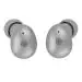 Noise Beads Grey Silver Wireless in Ear Earbuds with Mic