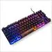 RPM Euro Games Gaming Keyboard With 87 Keys & RGB Backlit | With Suspension Keys Wired USB Gaming Keyboard (Black)