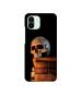 Casotec Skull Magic Candles Books Design 3D Printed Hard Back Case Cover for Mi Redmi A1 4G